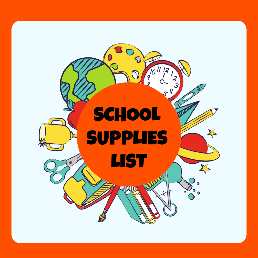 School Supply List McCrory School District