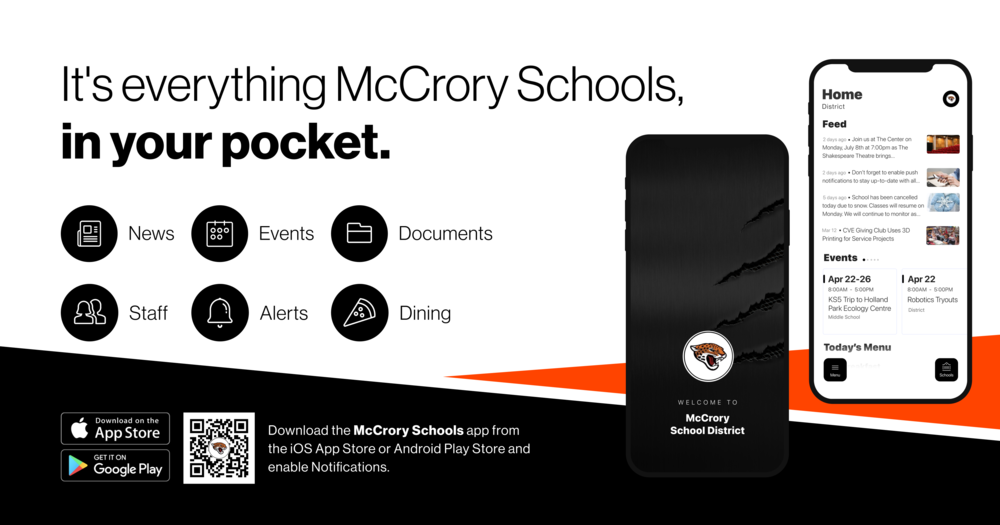 It's everything McCrory Schools in your pocket